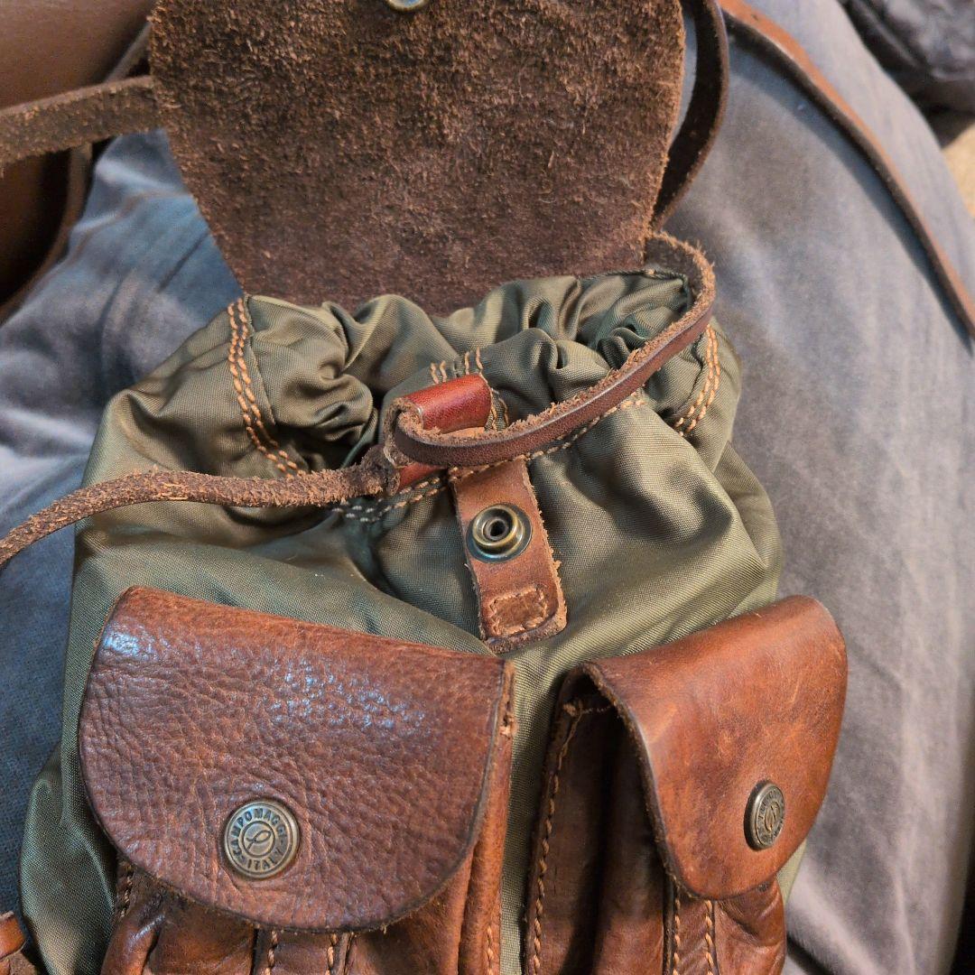 campomaggi フラップ付きショルダーバッグ