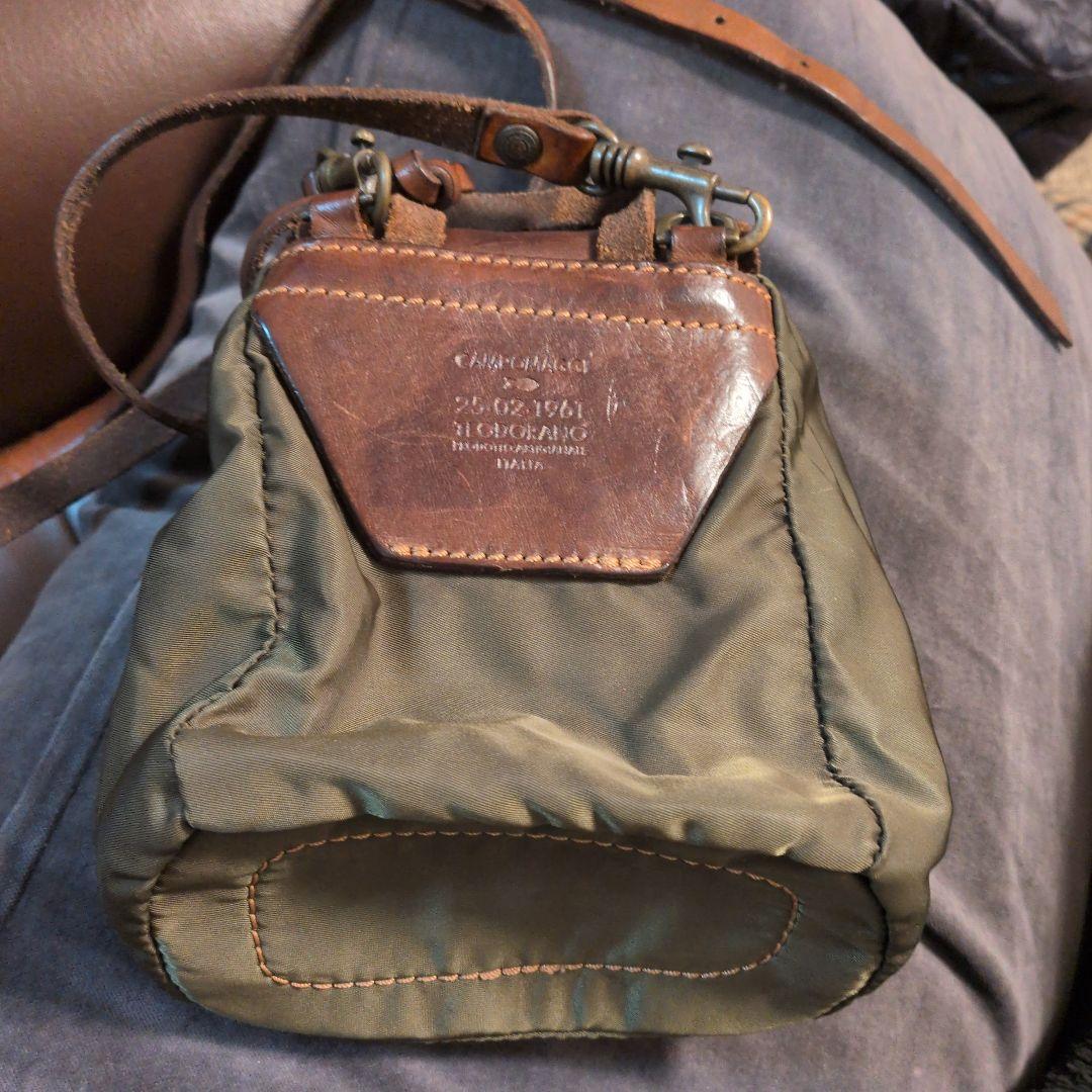 campomaggi フラップ付きショルダーバッグ