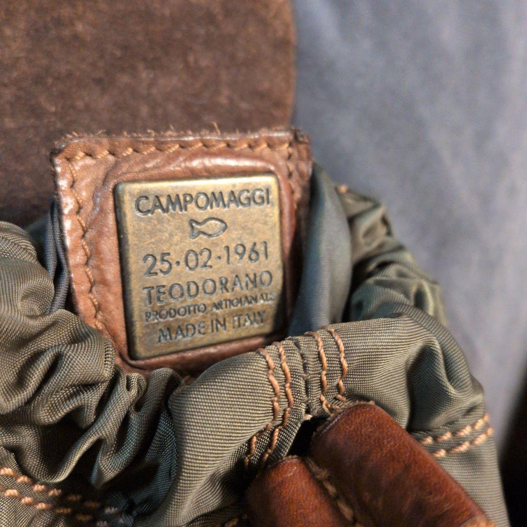 campomaggi フラップ付きショルダーバッグ