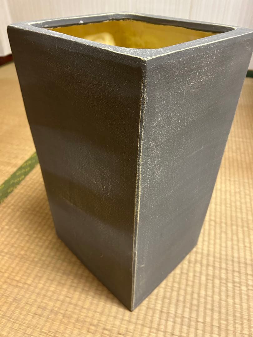 ふくろう　傘立て　陶器