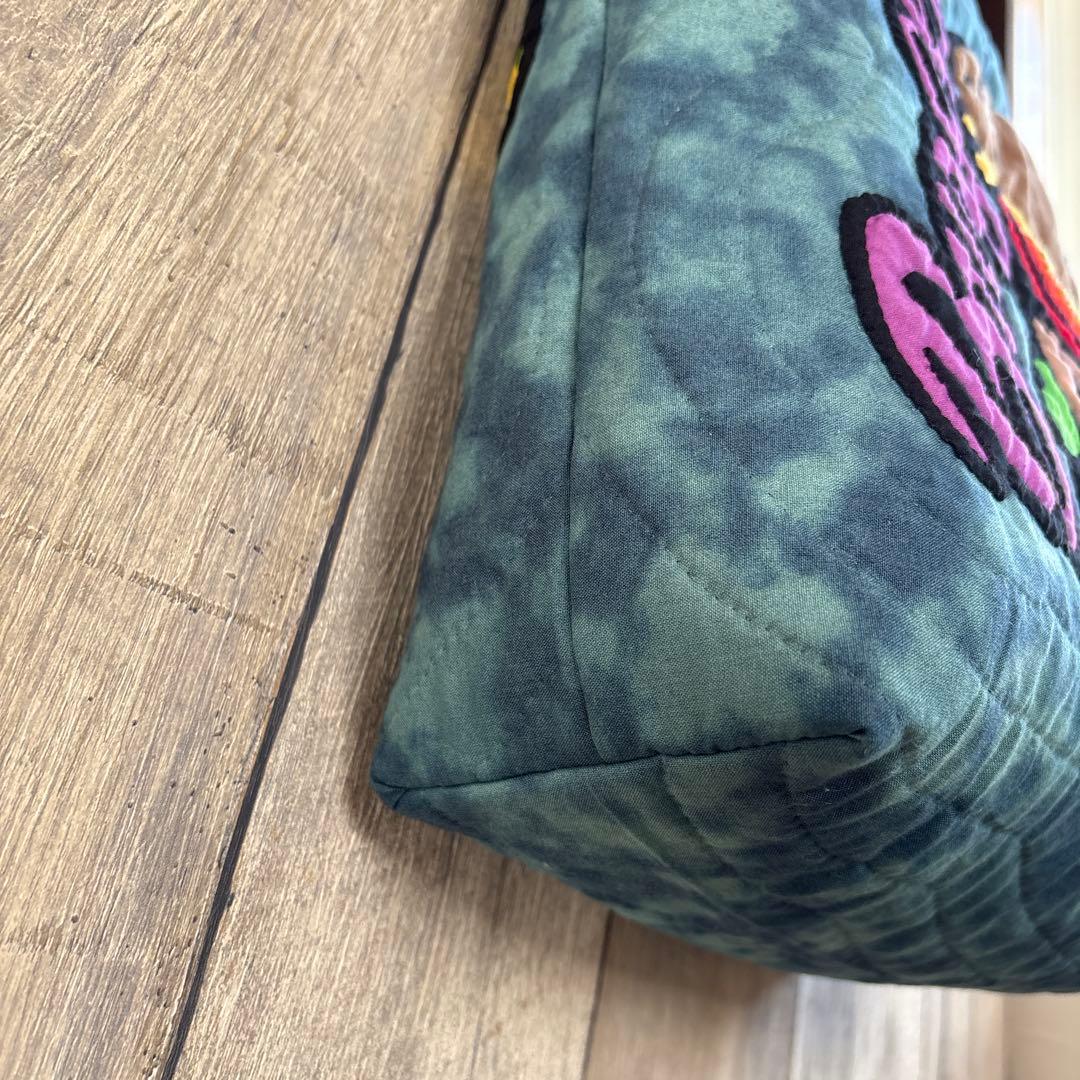 ハワイアンキルト⭐︎ハンバーガーと波ハンドメイドバック⭐︎