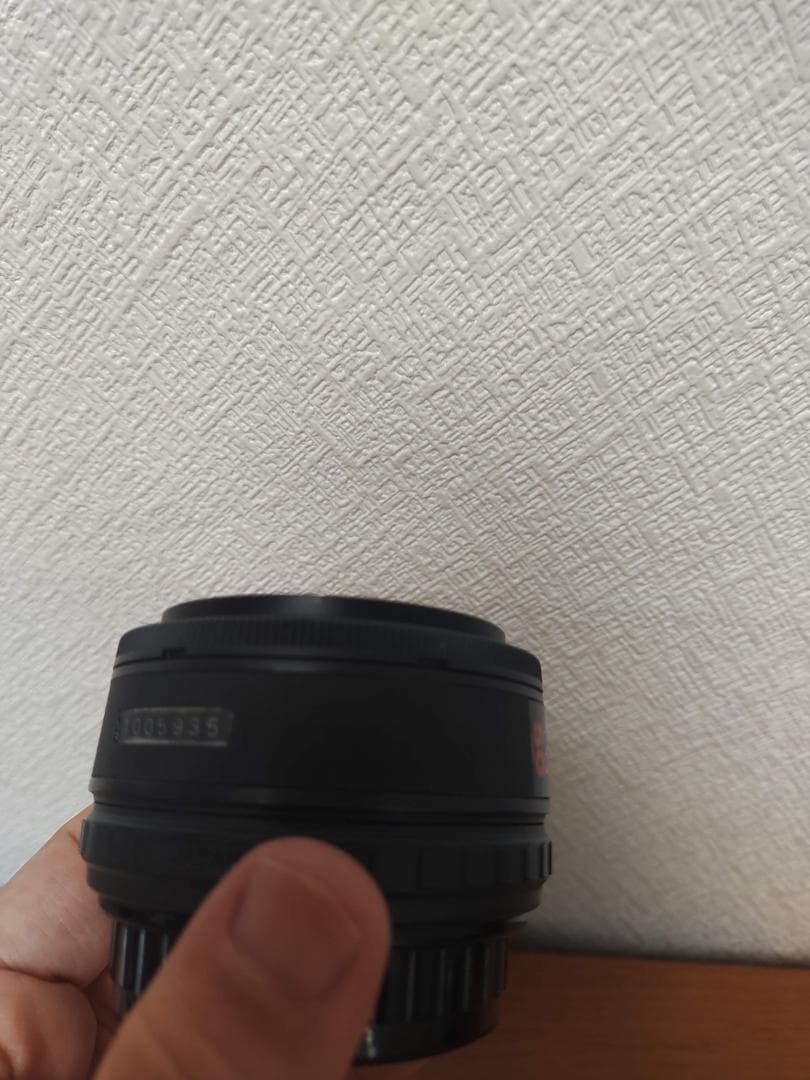 SMC PENTAX-Fレンズ 1:1.4 50mm 淵3か所歪みあり