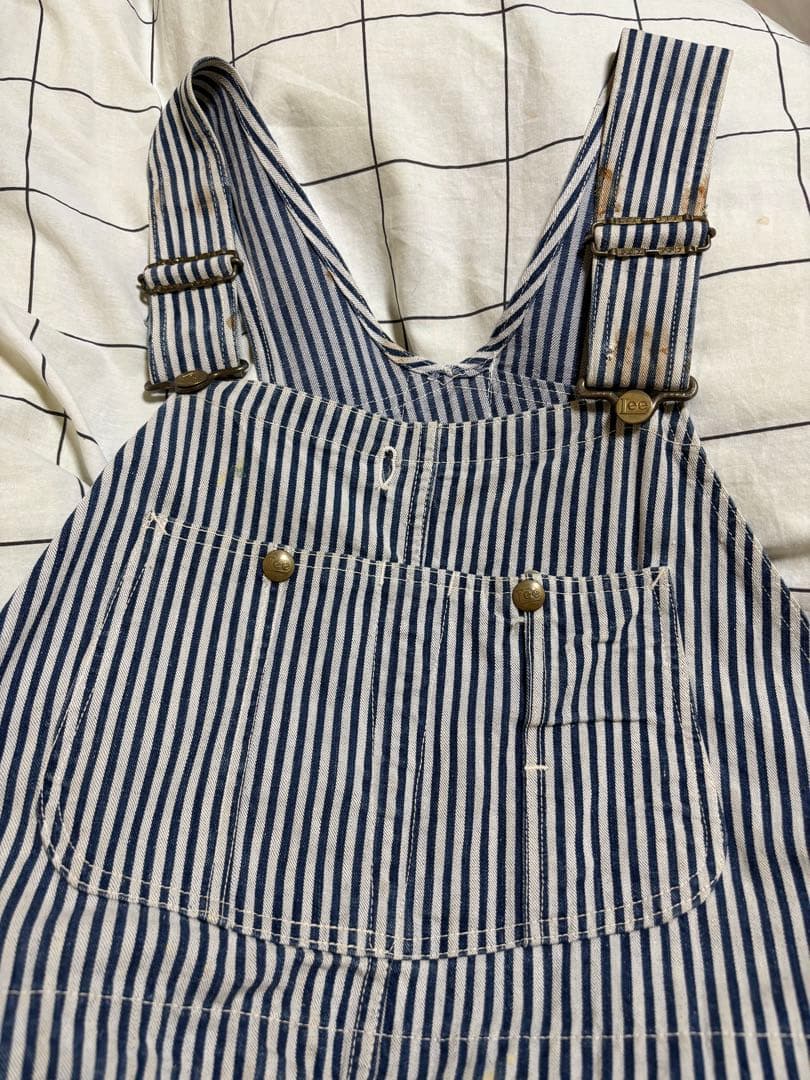 Lee 91-SB オーバーオール ヒッコリーストライプ50s～60s