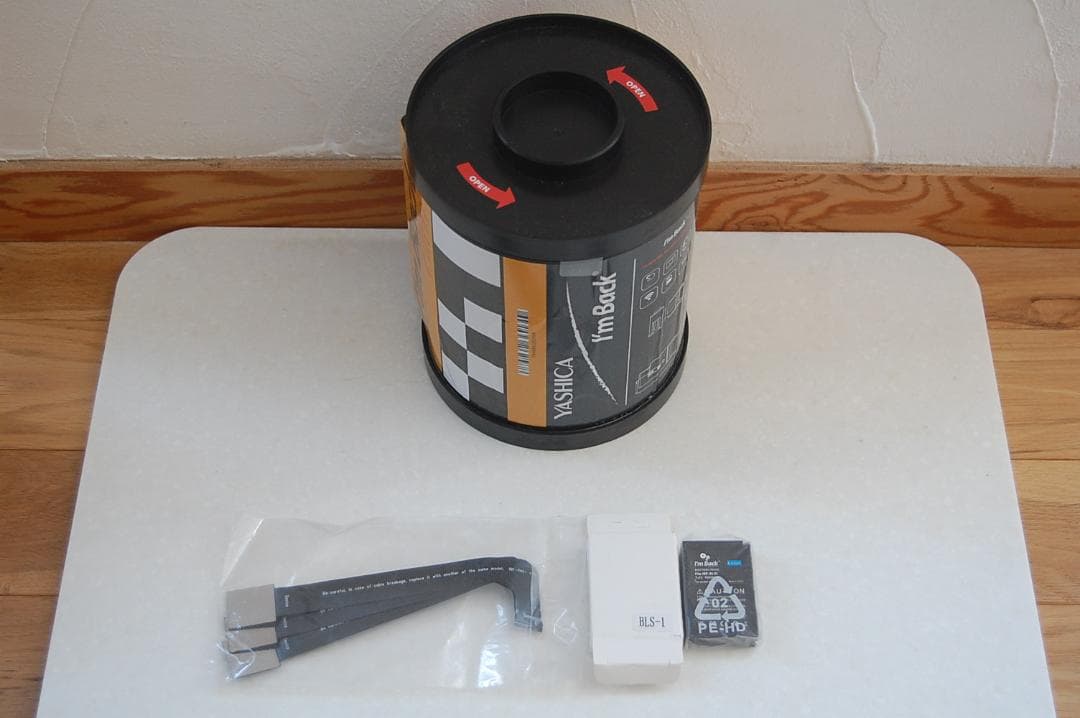 Im back film 数万円分のオプション付 アナログカメラをデジタルに変更