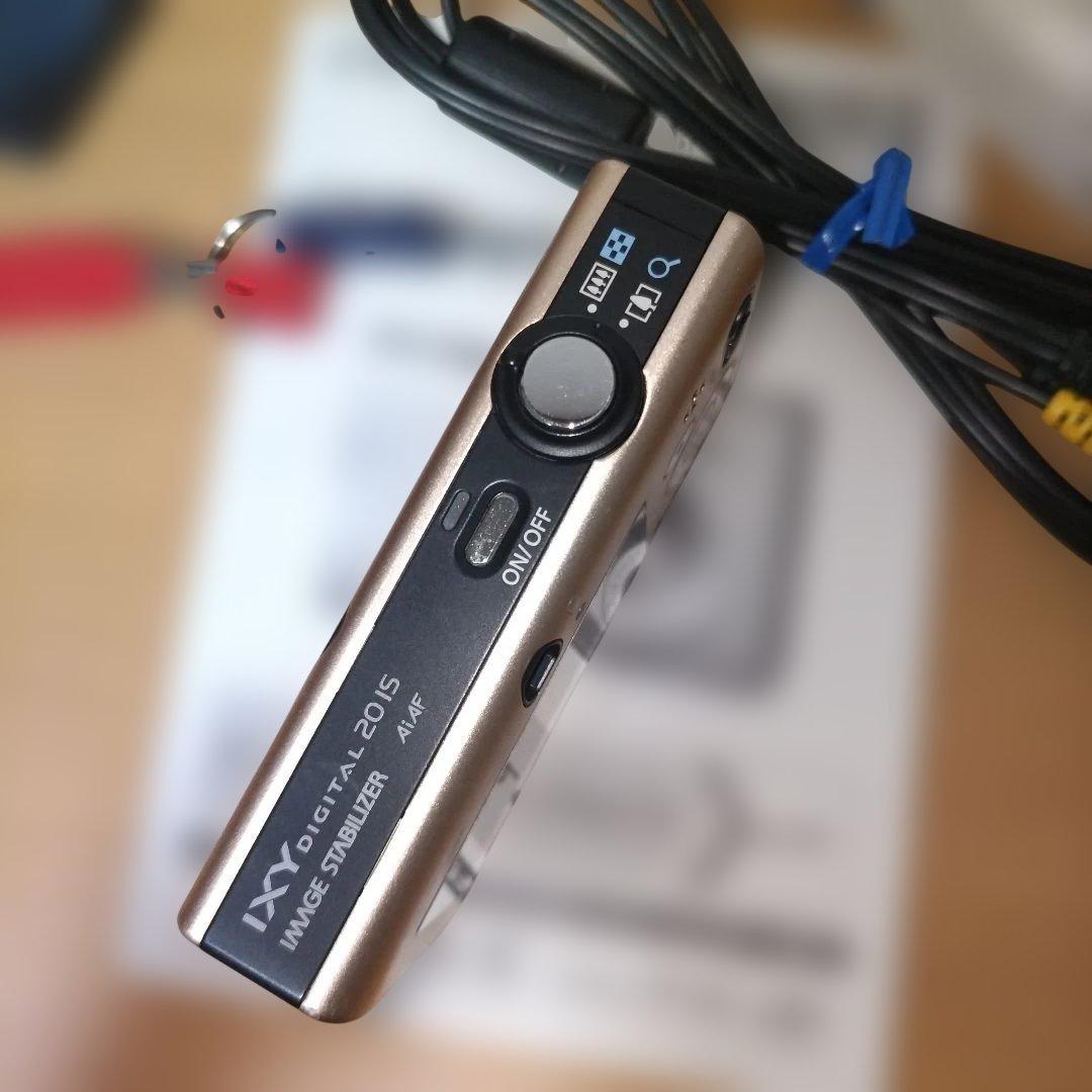 Canon IXY DIGITAL 20 IS キャメル