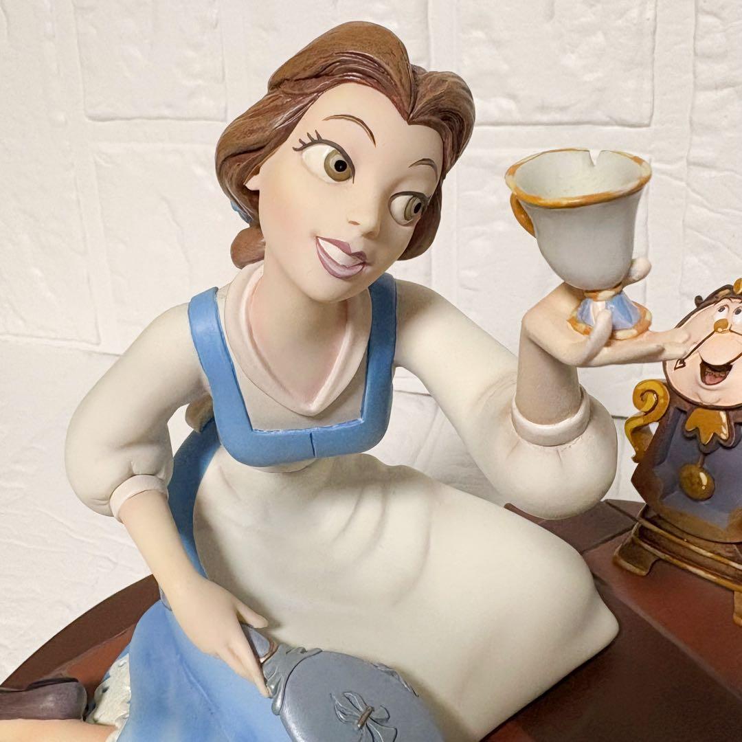 ディズニー　美女と野獣　ベル　小物入れ　置物
