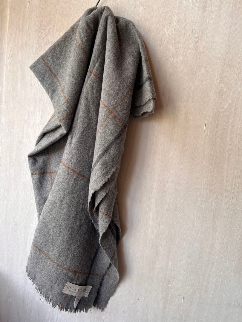 デンマーク　ブランケット　アルパカ　ウール