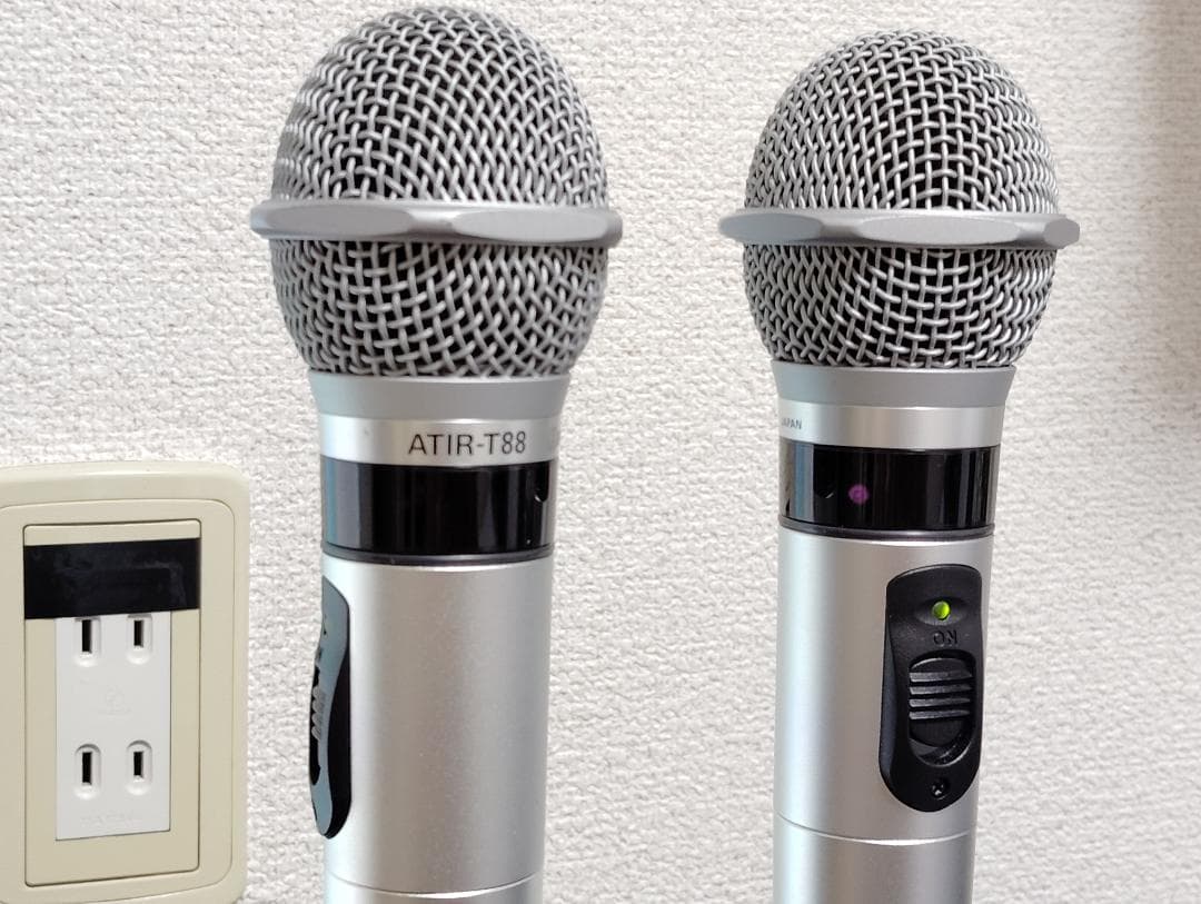 オーディオテクニカ業務用ワイヤレスマイク＆レシーバーほか一式