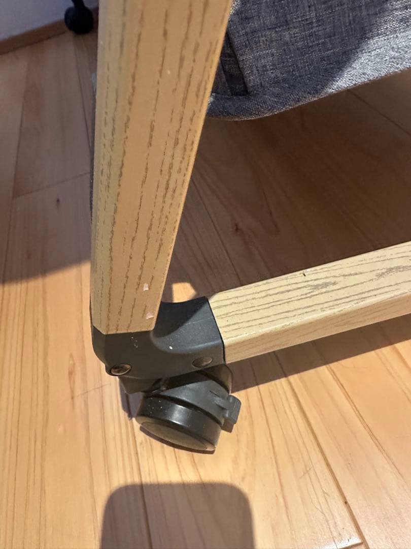 HZDMJ 2022型ベビーベッド　グレ