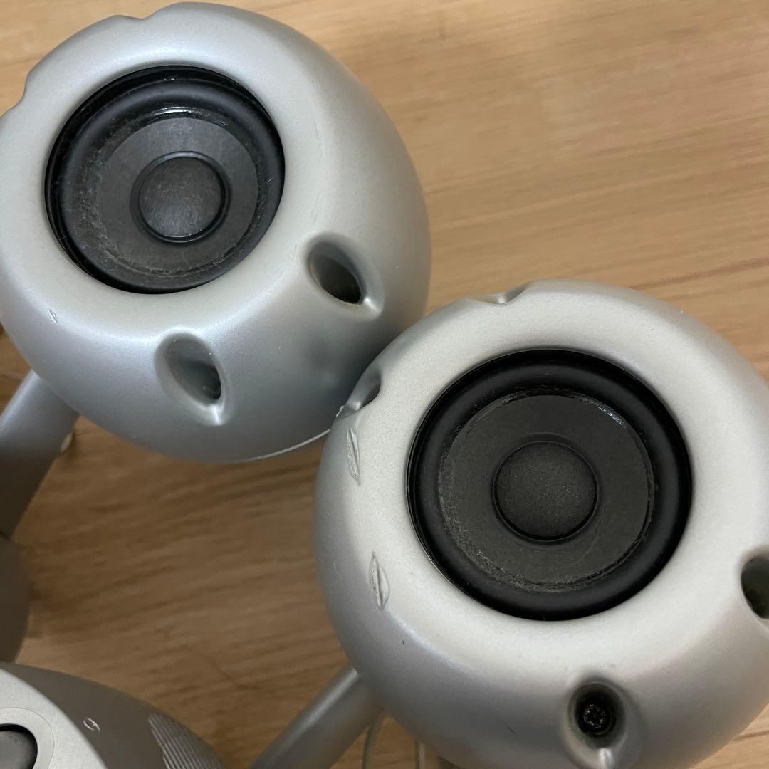 TIMEDOMAIN mini スピーカー シルバー アダプター付属