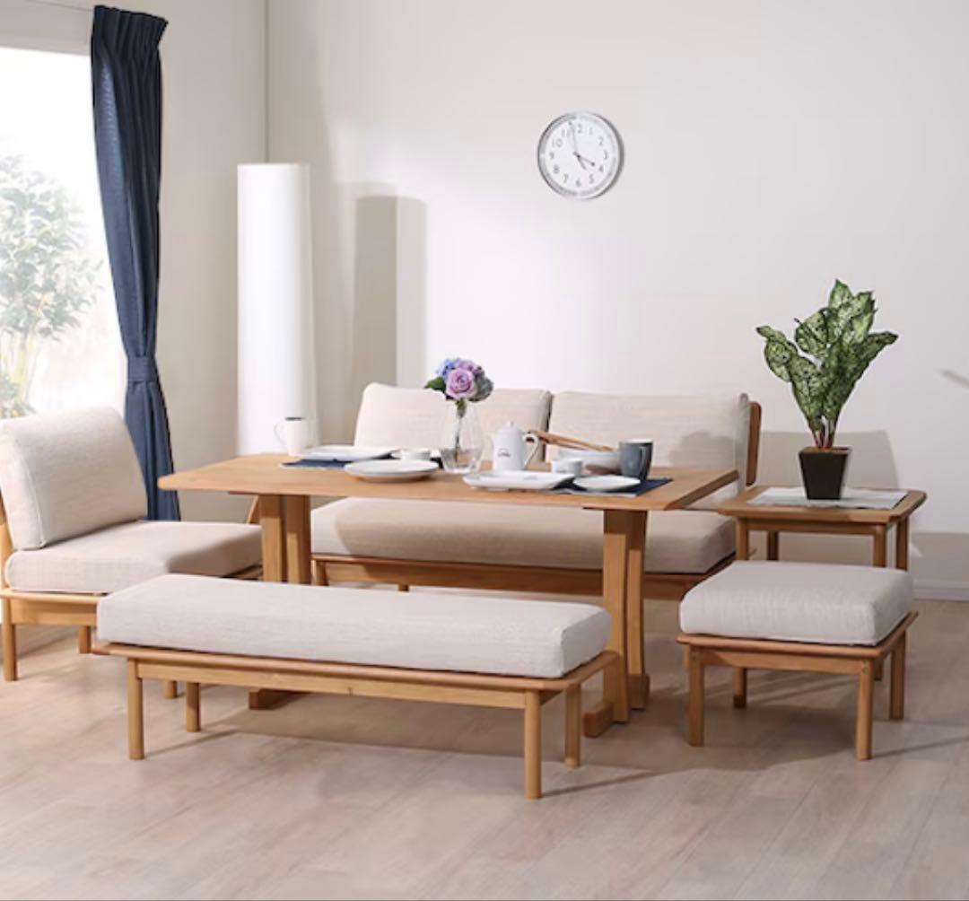 ニトリ リビングダイニングテーブル(オークエスト15070 NA)