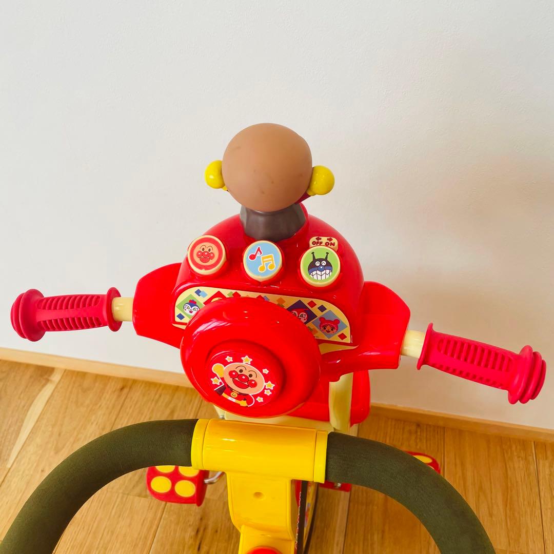 アンパンマン 三輪車 音声 おしゃべり アンパンマン バイキンマン キッズ 子供