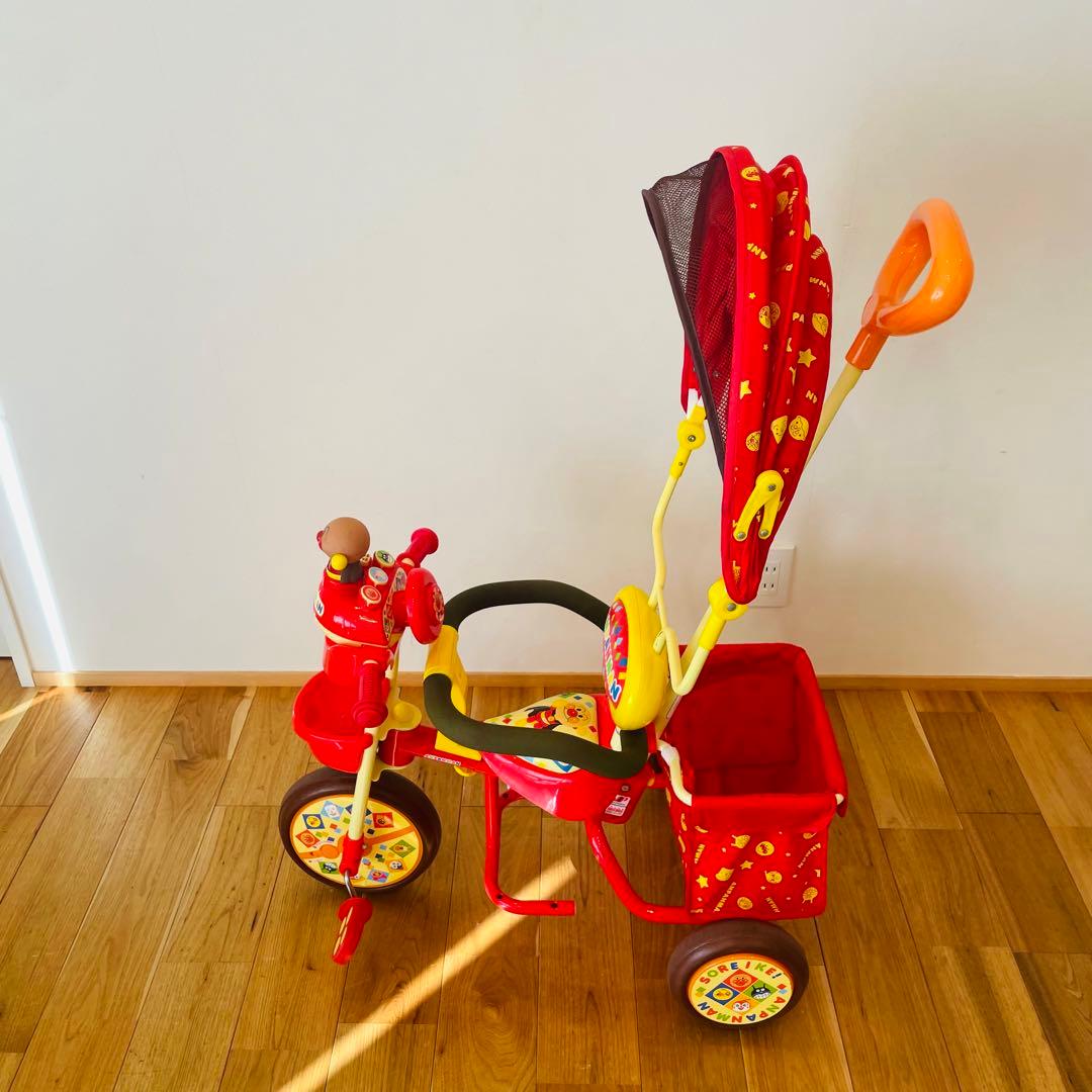 アンパンマン 三輪車 音声 おしゃべり アンパンマン バイキンマン キッズ 子供