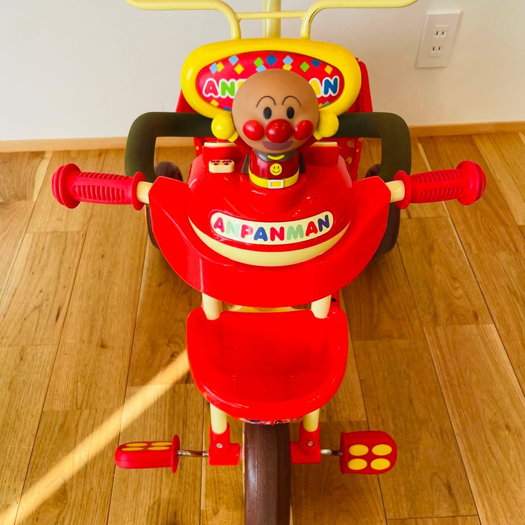 アンパンマン 三輪車 音声 おしゃべり アンパンマン バイキンマン キッズ 子供