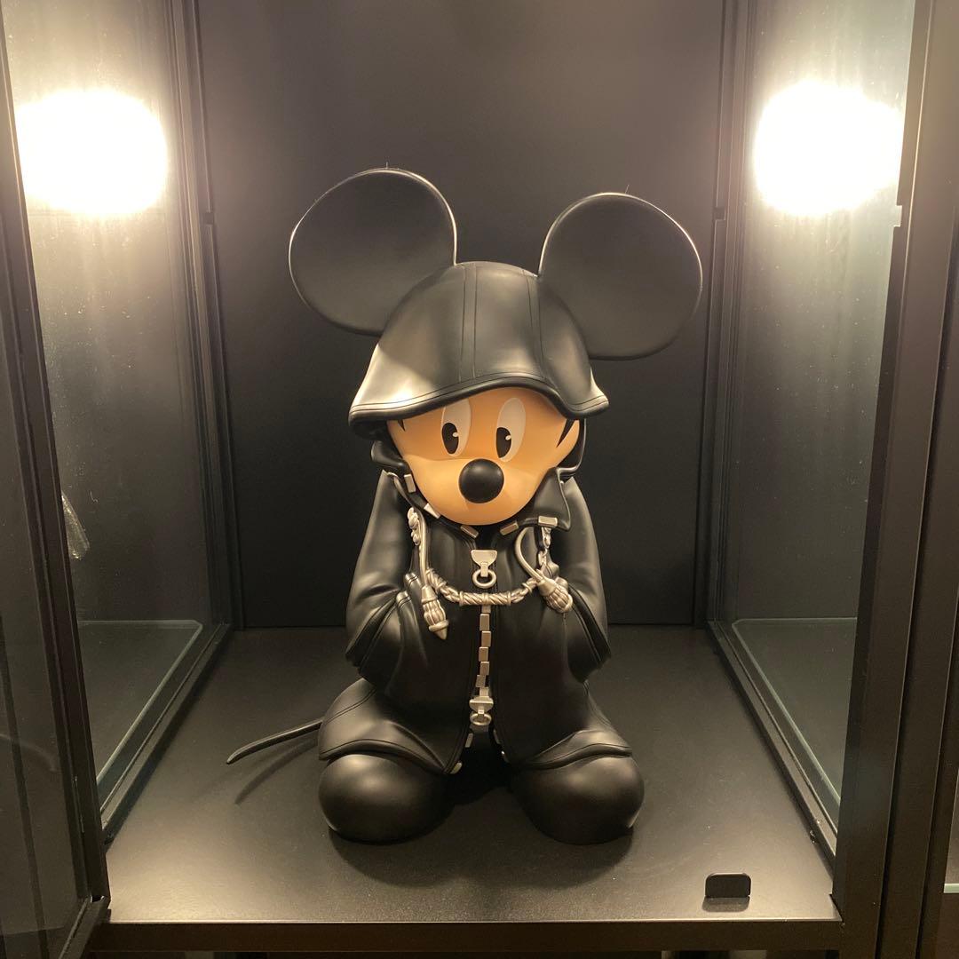 【極美品】キングミッキースタチュー　KING MICKEY 全高約35cm