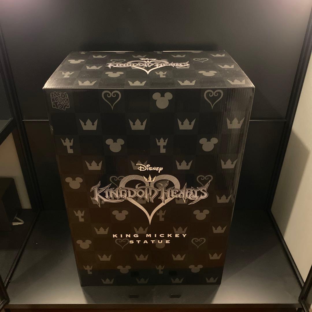 【極美品】キングミッキースタチュー　KING MICKEY 全高約35cm