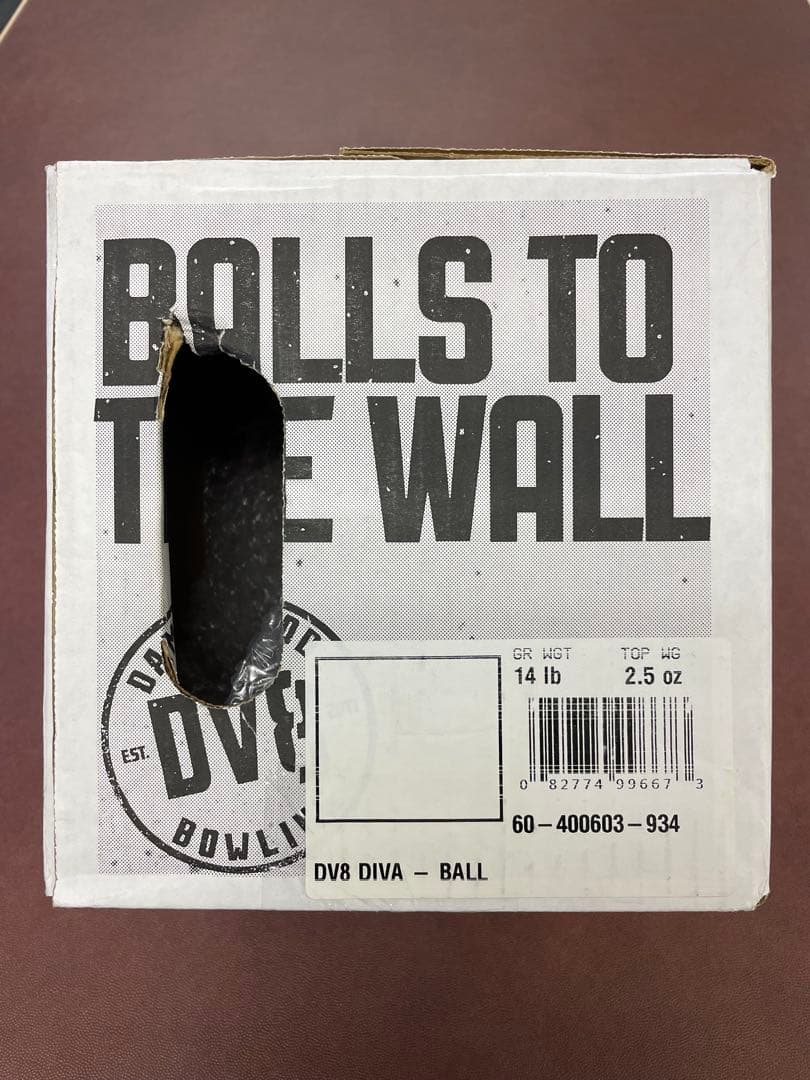DV8 スペアボール　ディーバスペア　14ポンド