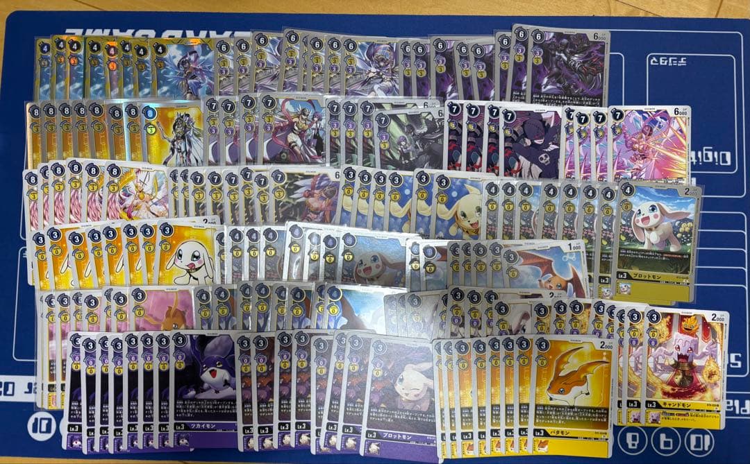 マスティモン　デッキパーツまとめ売りセット　デジモンカードセット