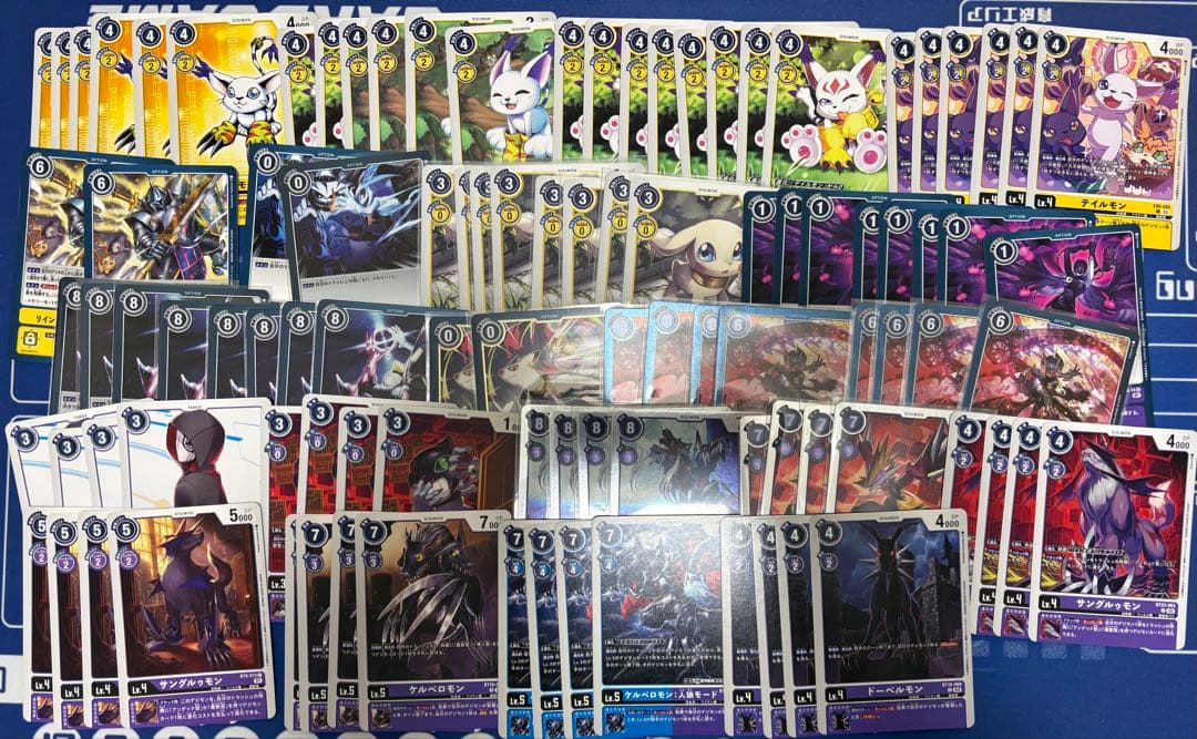 マスティモン　デッキパーツまとめ売りセット　デジモンカードセット