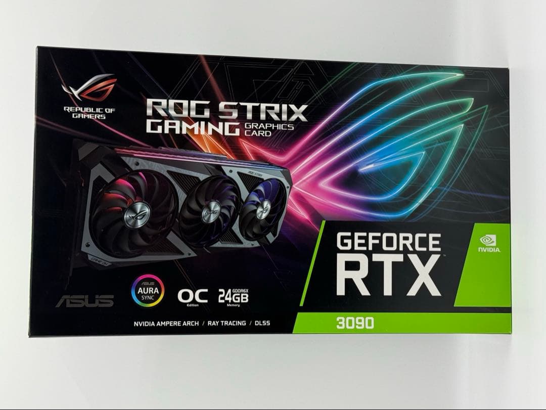 グラフィックボード・グラボ・ビデオカード asus rog strix rtx3090