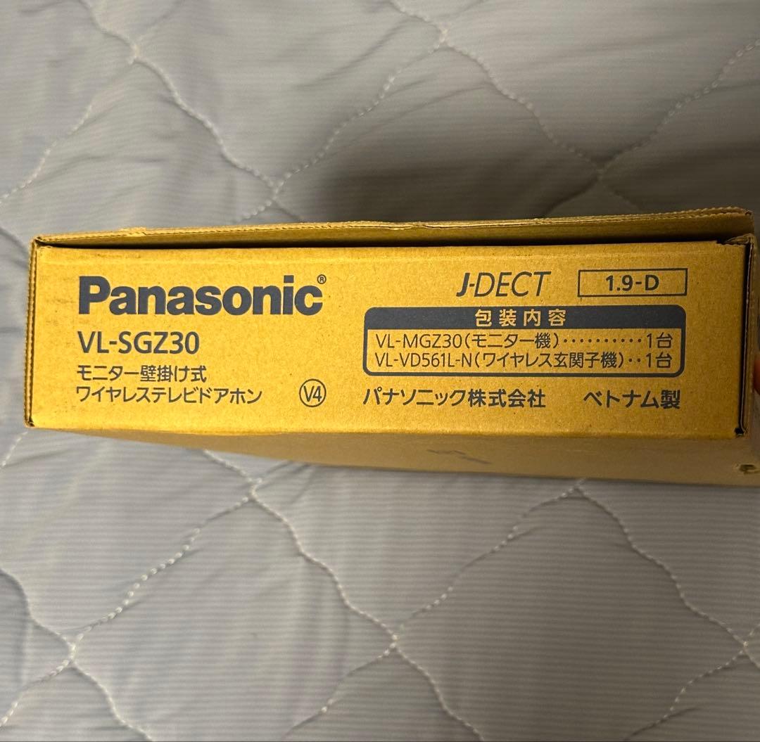 Panasonic VL-SGZ30ワイヤレステレビドアホン配線工事不要★新品