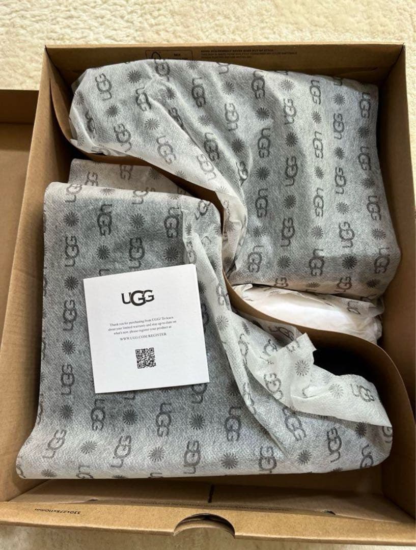 【新品未使用】UGG レインブーツ 25cm