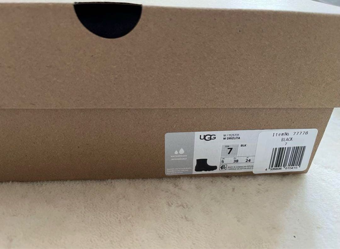 【新品未使用】UGG レインブーツ 25cm