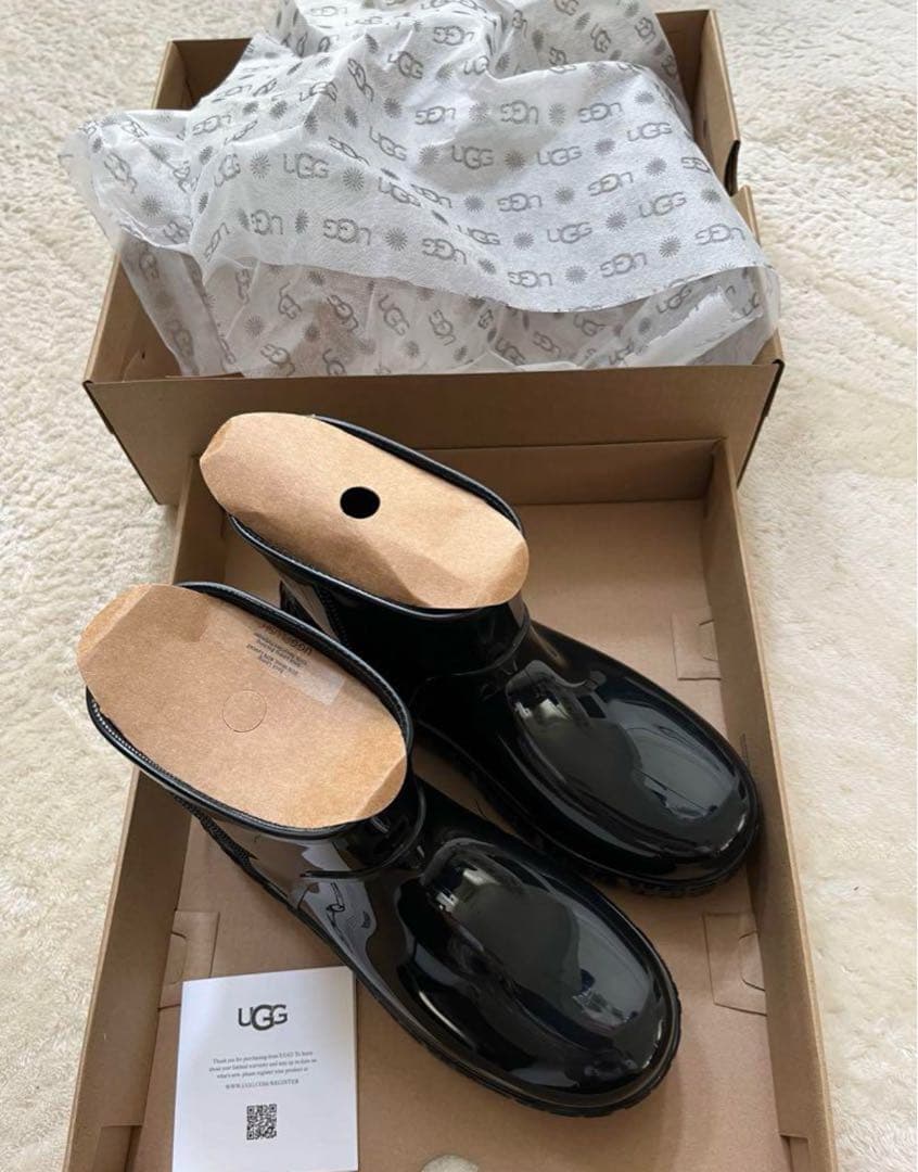 【新品未使用】UGG レインブーツ 25cm