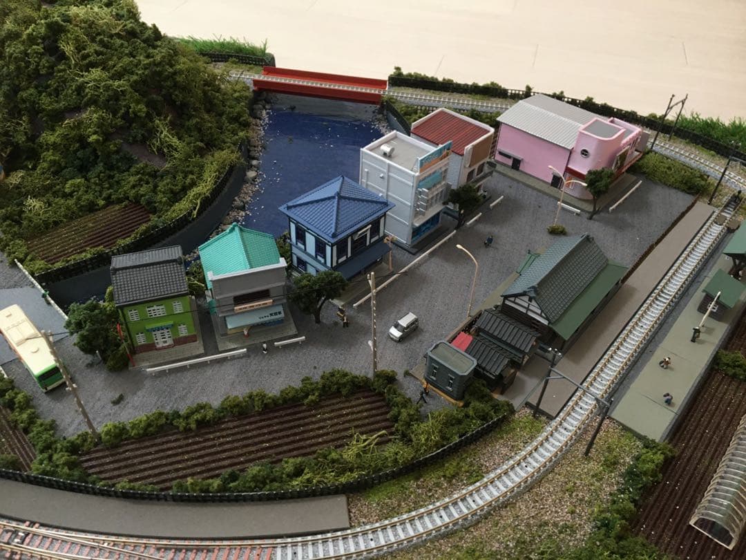 AE屋　Nゲージ　ジオラマ　鉄道模型
