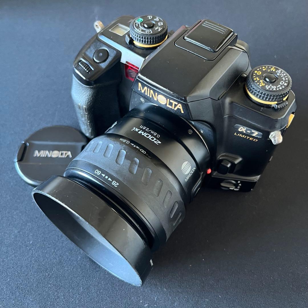 【希少】MINOLTA α-7 limited フィルムカメラ 一眼レフ