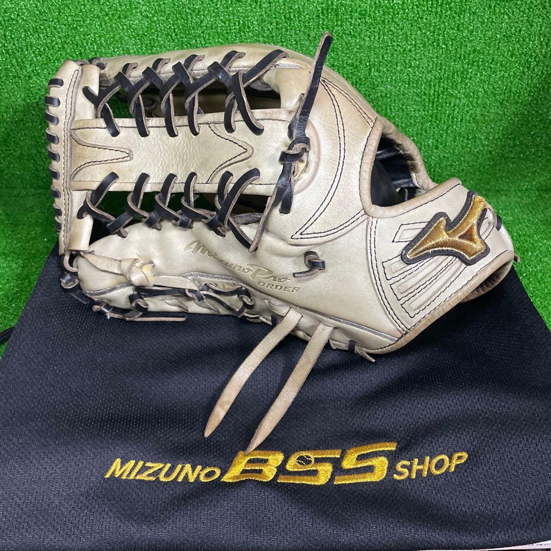 ミズノプロ オーダー 硬式用 外野手用 大人用 グローブ 日本製 左投げ 波賀