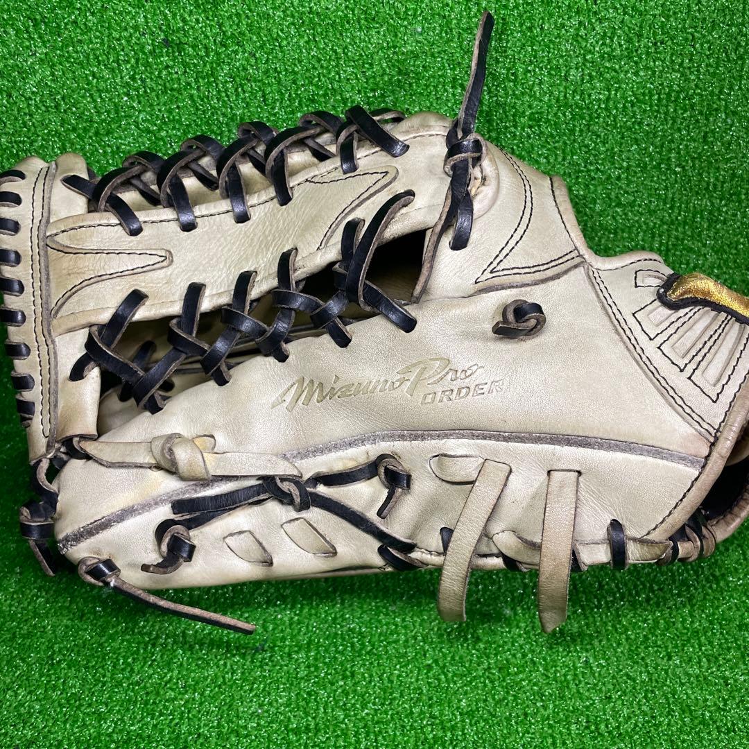 ミズノプロ オーダー 硬式用 外野手用 大人用 グローブ 日本製 左投げ 波賀