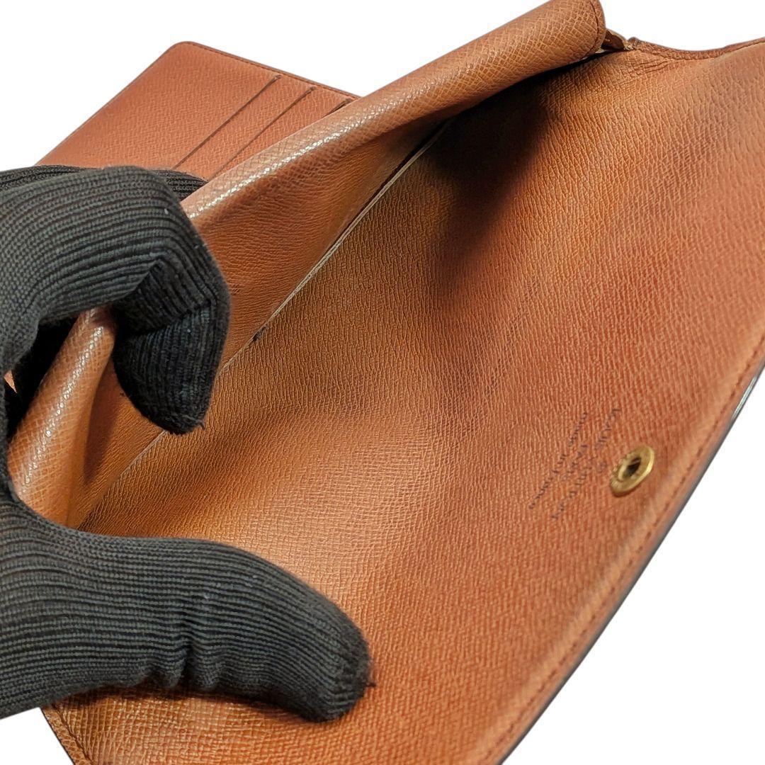 【外観美】 ルイヴィトン モノグラム インターナショナル 長財布