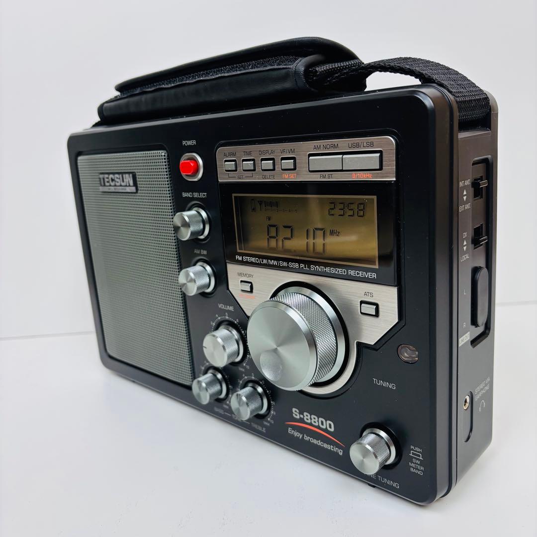 【美品】TECSUN PLL ワールドバンド　ラジオ　レシーバー　S-8800