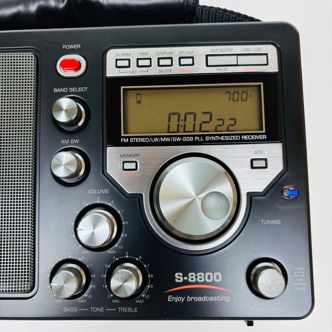 【美品】TECSUN PLL ワールドバンド　ラジオ　レシーバー　S-8800