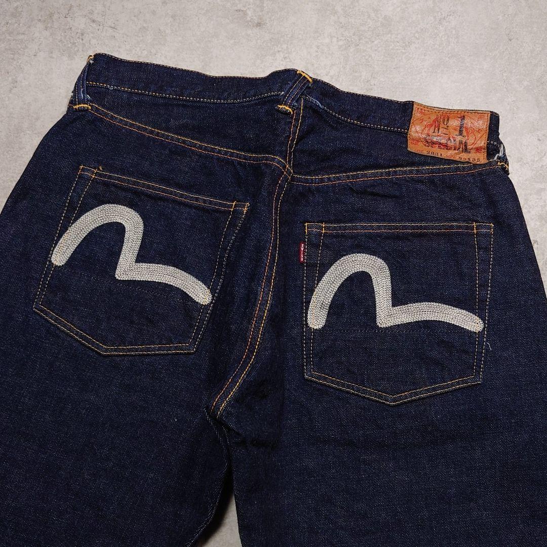 EVISU カモメデニム No.1 Special 2001 濃紺 耳付 38