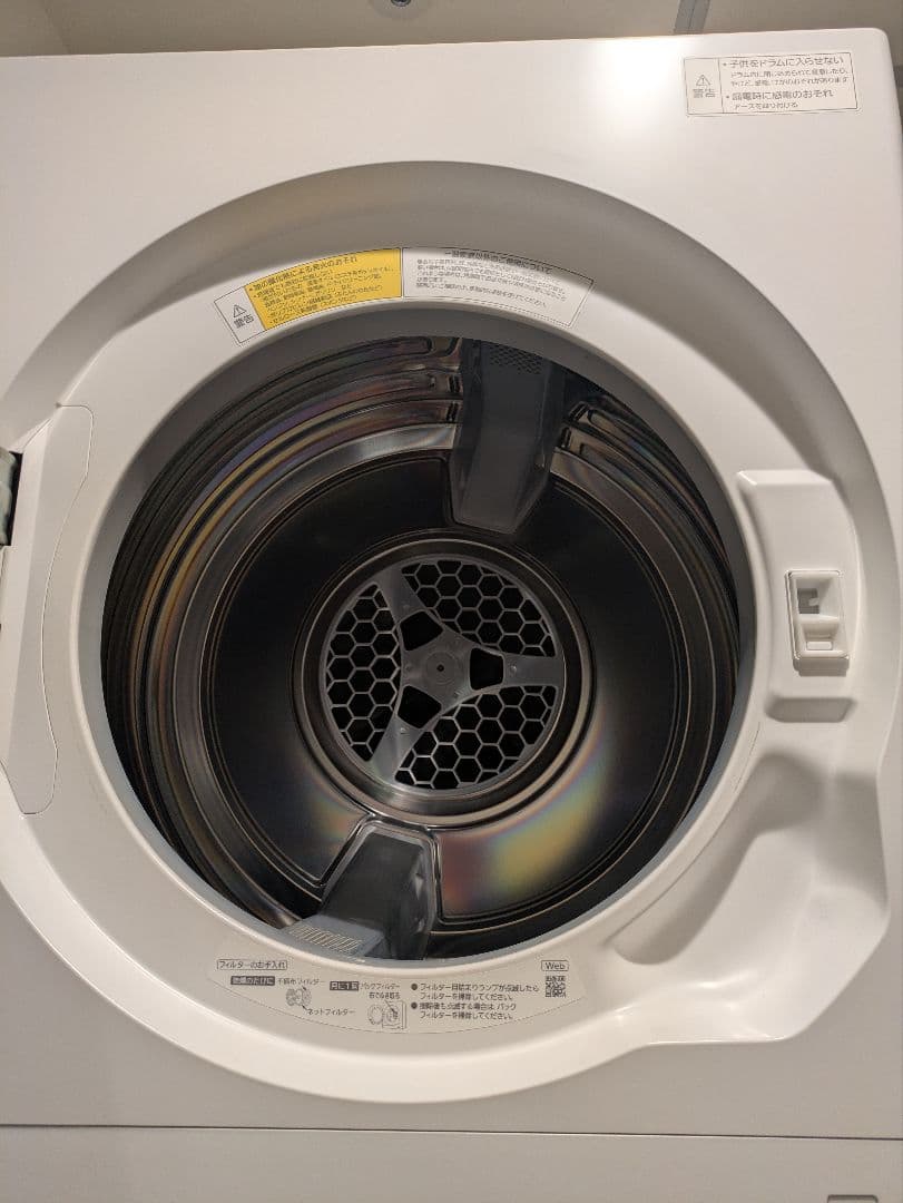【2024年11月購入】パナソニック 衣類乾燥機 NH-D605-W