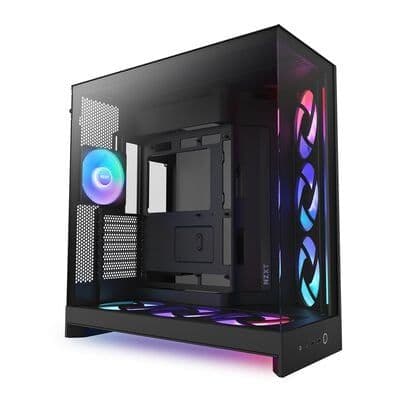 PCケース(自作PC用) nzxt h9 flow rgb+