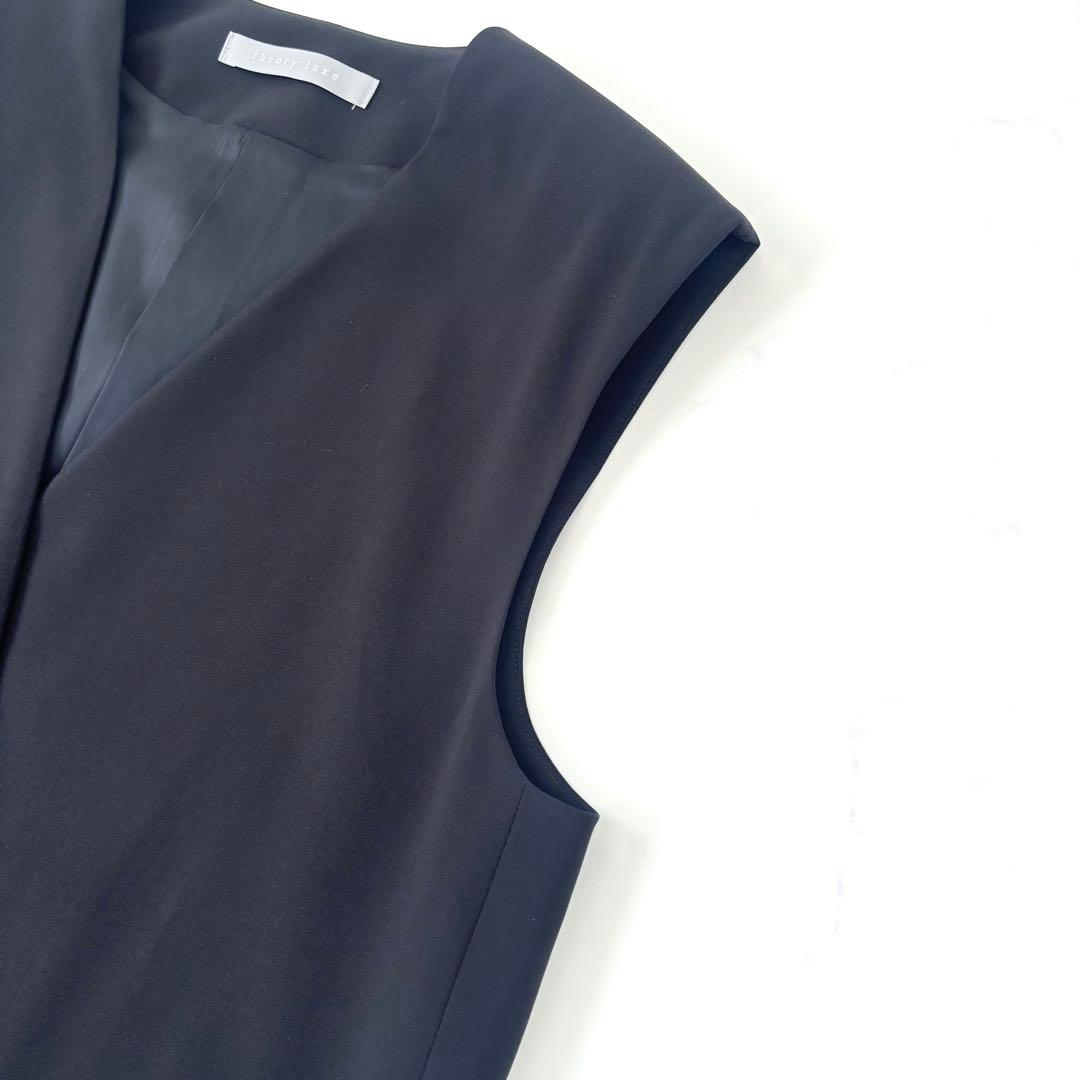 【23SS 未使用品】セオリーリュクス FLOREN SYCAMORE ジレ M