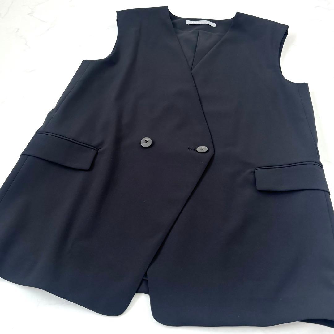 【23SS 未使用品】セオリーリュクス FLOREN SYCAMORE ジレ M