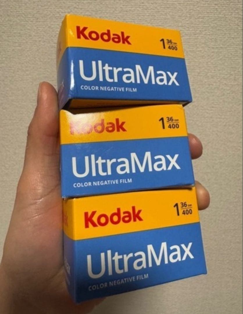 Kodak M35 カメラ ミントグリーン& ultramax film 3個