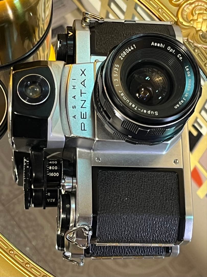 PENTAX SV + SUPER TAKUMAR 35mm F3.5 露出計付
