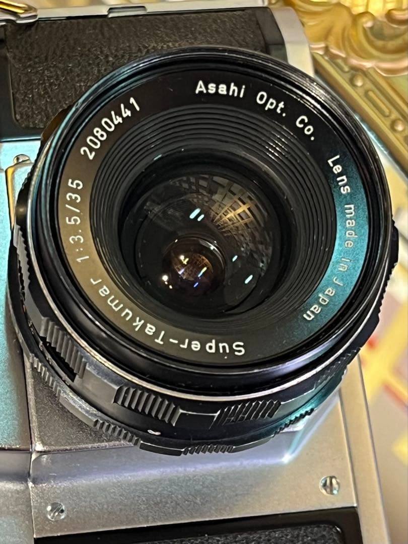 PENTAX SV + SUPER TAKUMAR 35mm F3.5 露出計付