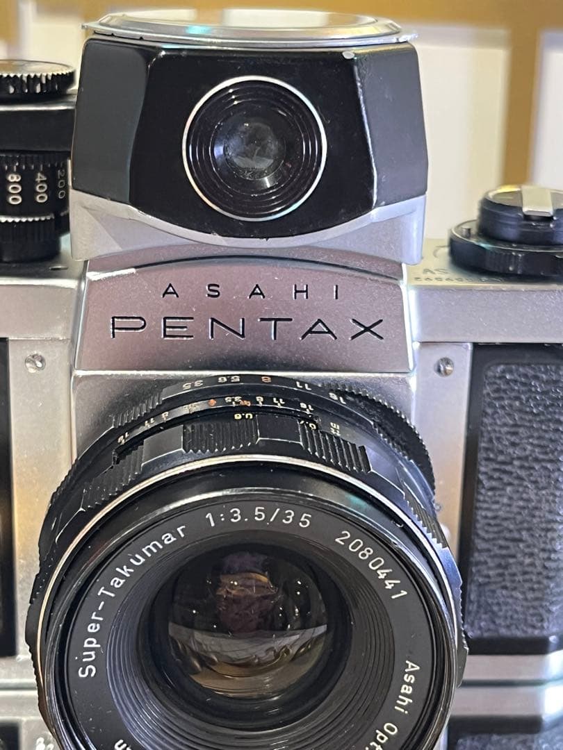 PENTAX SV + SUPER TAKUMAR 35mm F3.5 露出計付