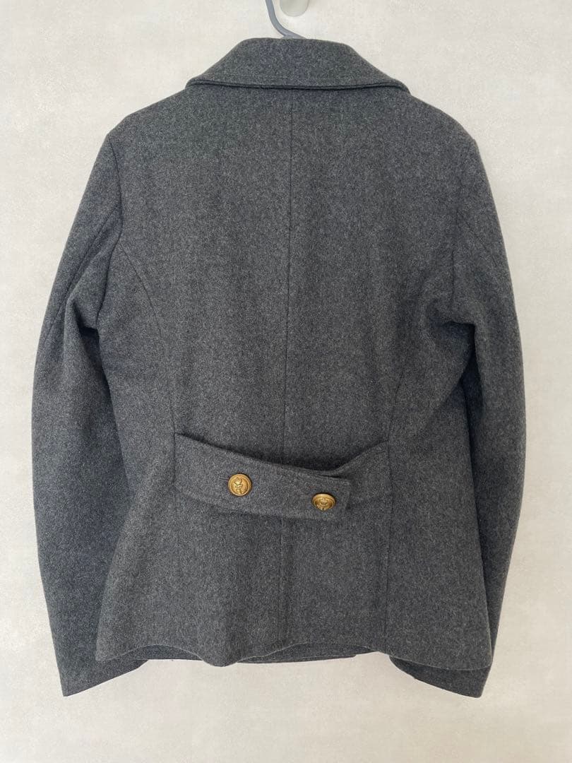 5351 POUR LES HOMMES プールオム　Pコート グレー