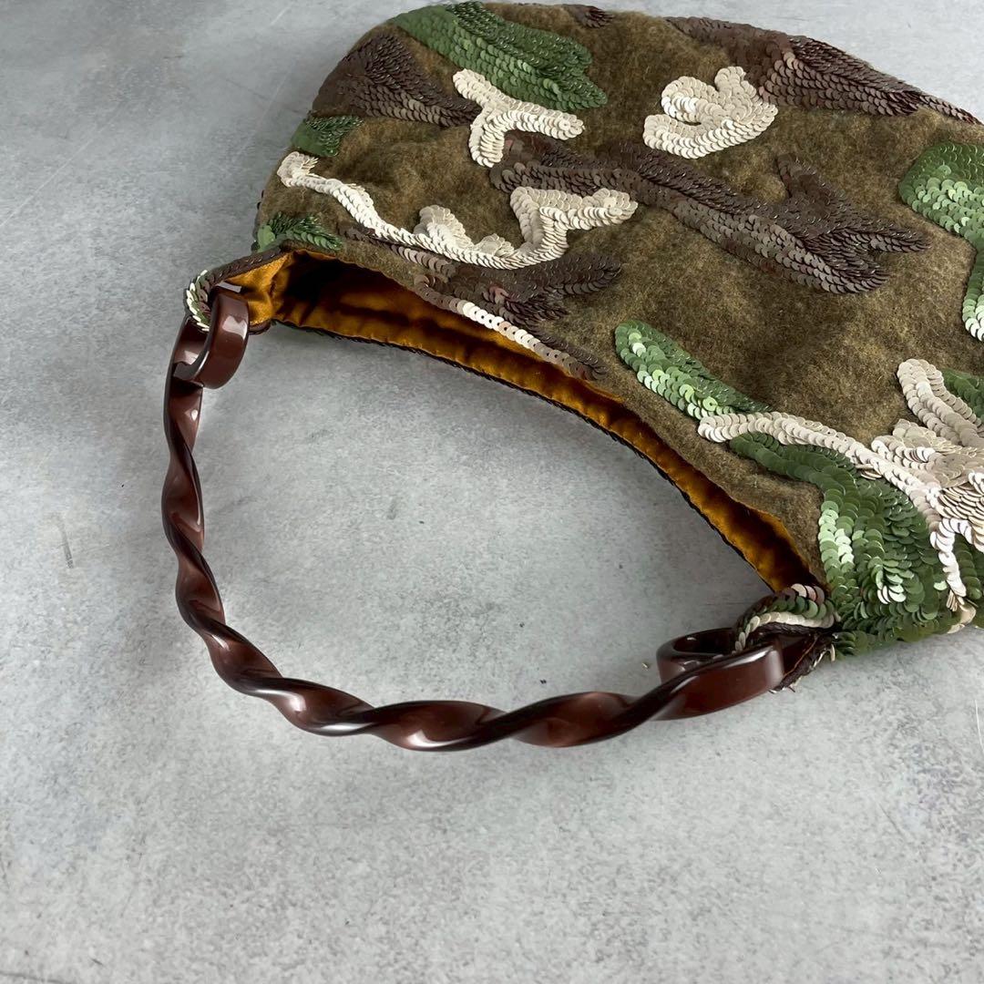 JAMIN PUECH スパンコール パーティーバッグ ワンショルダー★希少★