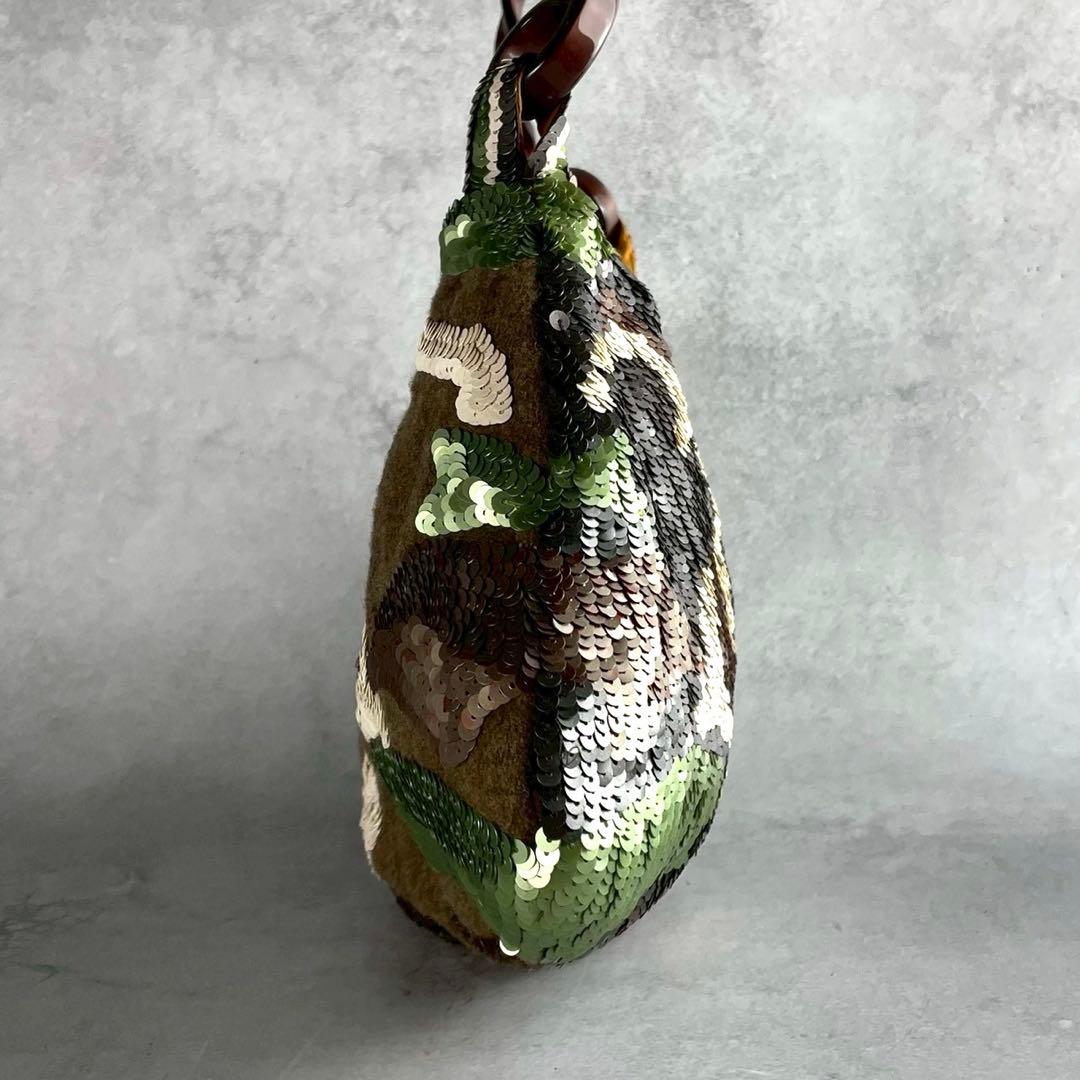 JAMIN PUECH スパンコール パーティーバッグ ワンショルダー★希少★