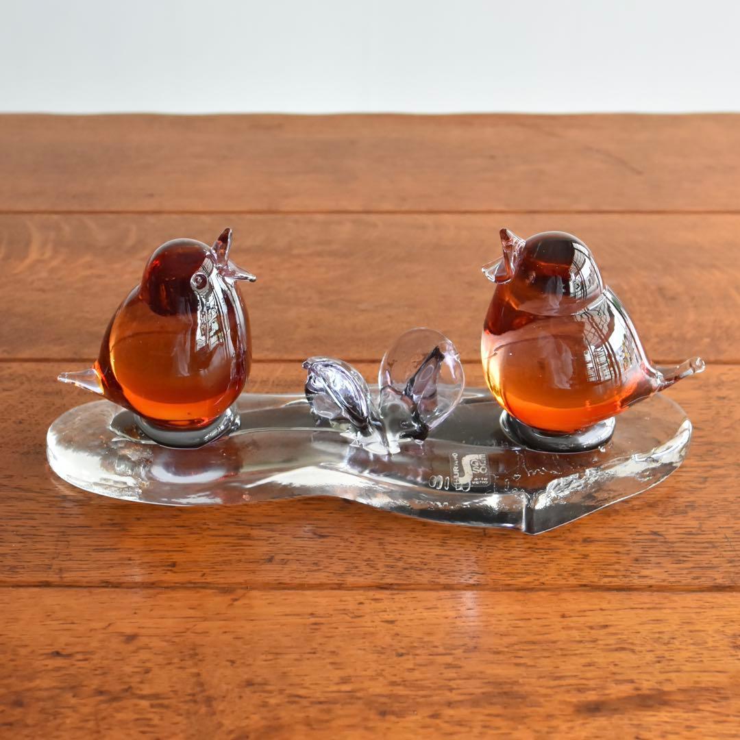 Murano Glass Bird Archimede Seguso ムラーノ