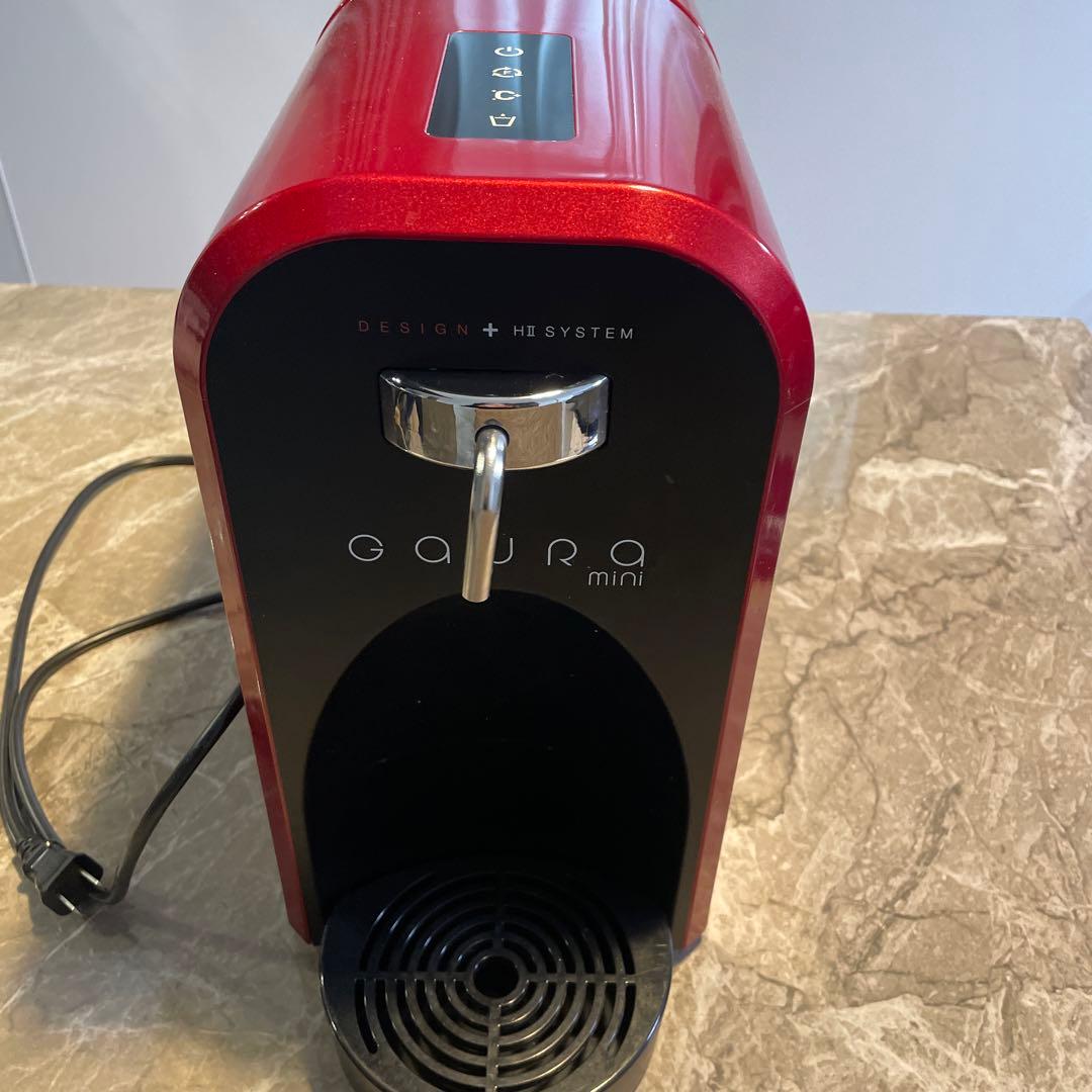 水素水生成器　GAURA mini　GH-T1　レッド　ガウラ　ガウラミニ