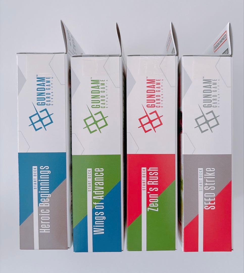 ガンダムカードゲーム　スタートデッキセット　ボーナスパックあり